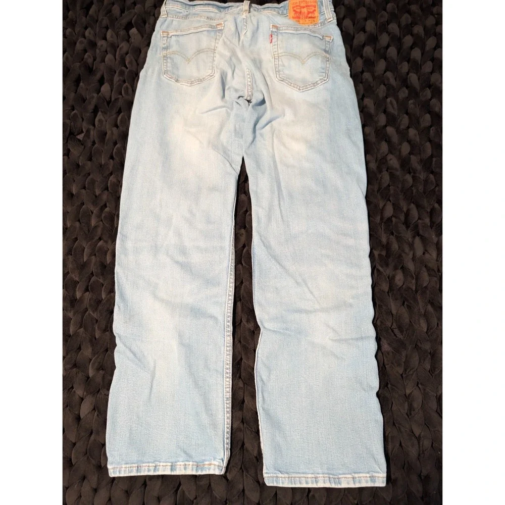 Levi Strauss & Co 514 Straight Fit Jeans Light Wash W32 L32